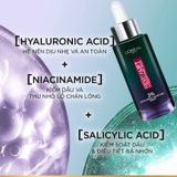  [Mini  7.5ml] Serum L'Oreal Niacinamide 2% Kiềm Dầu Ban Đêm 