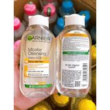  [Date Xa] Nước Tẩy Trang Garnier Làm Sạch Sâu Lớp Trang Điểm 125ml 