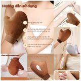  Găng Tay 2 Mặt Bôi Kem Body Siêu Thấm Không Bết, Bao Tay Thoa Kem Vải Mịn Giúp Thấm Nhanh 