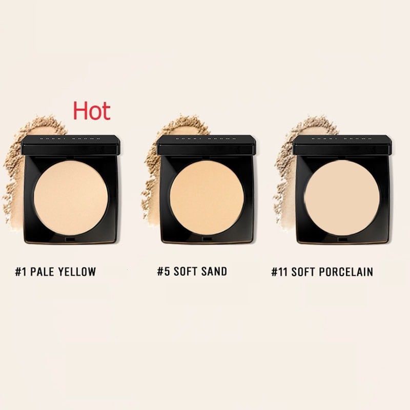  Phấn Phủ Dạng Nén Siêu Mỏng Nhẹ Bobbi Brown Sheer Finish Pressed Powder 10g - Pale Yellow 