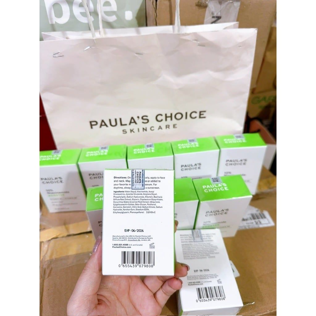  [HÀNG CÔNG TY] TINH CHẤT THU NHỎ LỖ CHÂN LÔNG NIACINAMIDE 10% 