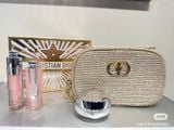  Set Dior Holiday 2025 4 món gồm 1 son lip glow 001 + 1 son maximizer 001 + 1 kem dưỡng 15ml + túi gift lấp lánh + box giấy ngôi sao vàng 