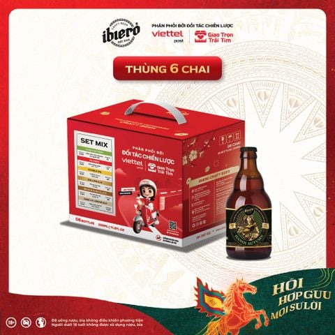 BIA THỦ CÔNG THÙNG MIX 6 CHAI