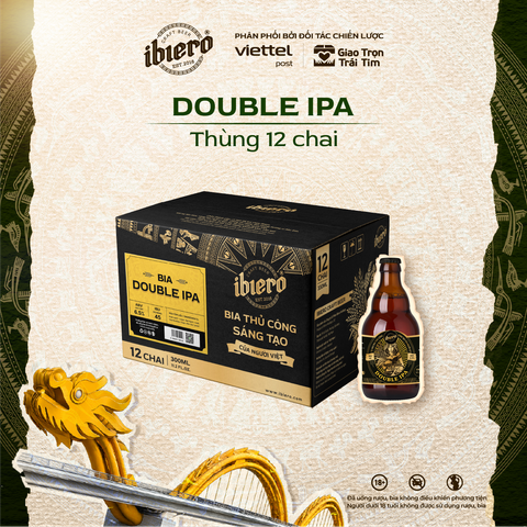 DOUBLE IPA - BIA THỦ CÔNG THÙNG 12 CHAI