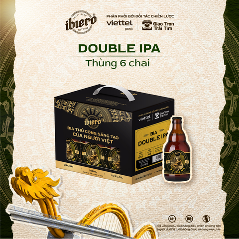 DOUBLE IPA - BIA THỦ CÔNG THÙNG 6 CHAI