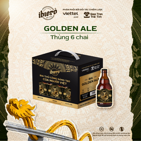 GOLDEN ALE - BIA THỦ CÔNG THÙNG 6 CHAI