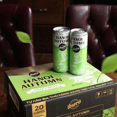 HANOI AUTUMN - BIA THỦ CÔNG THÙNG 20 LON