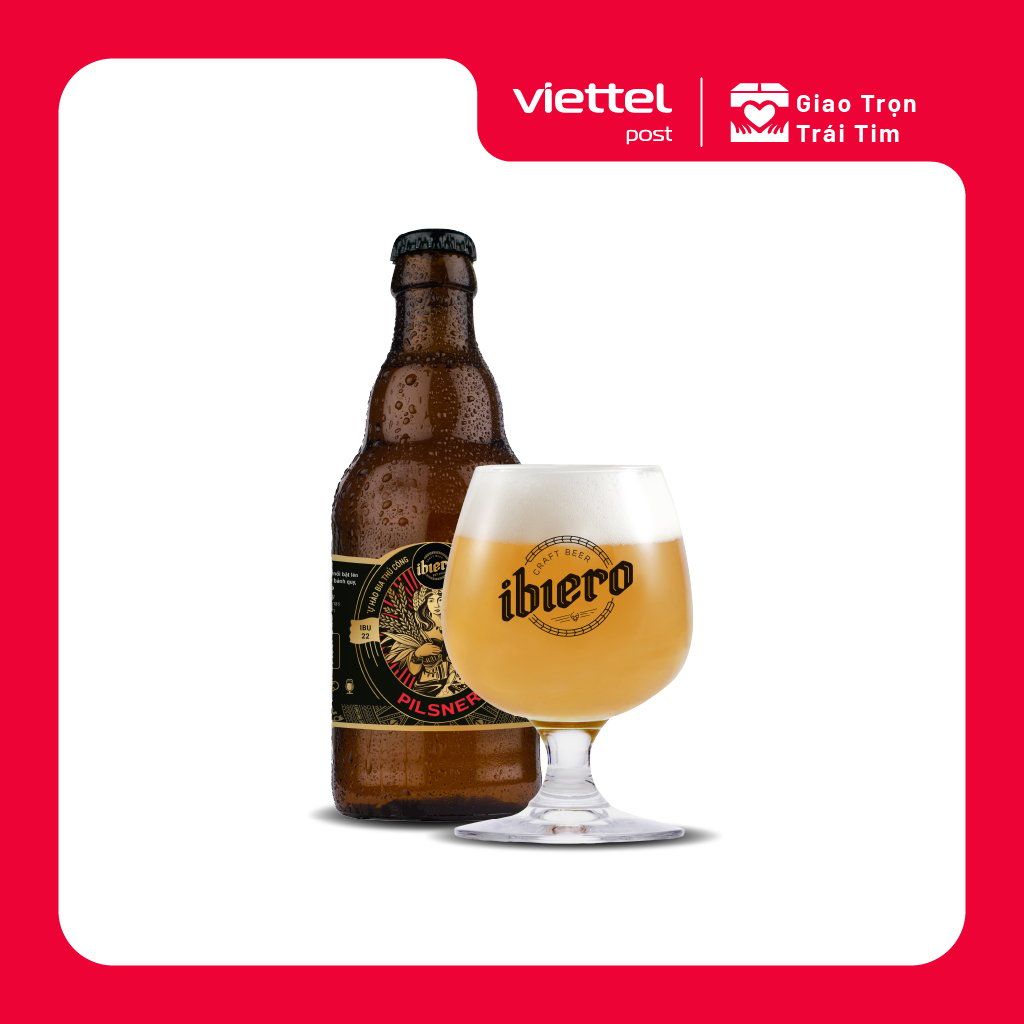 PILSNER - BIA THỦ CÔNG THÙNG 12 CHAI