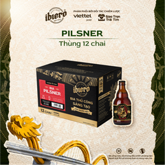 PILSNER - BIA THỦ CÔNG THÙNG 12 CHAI