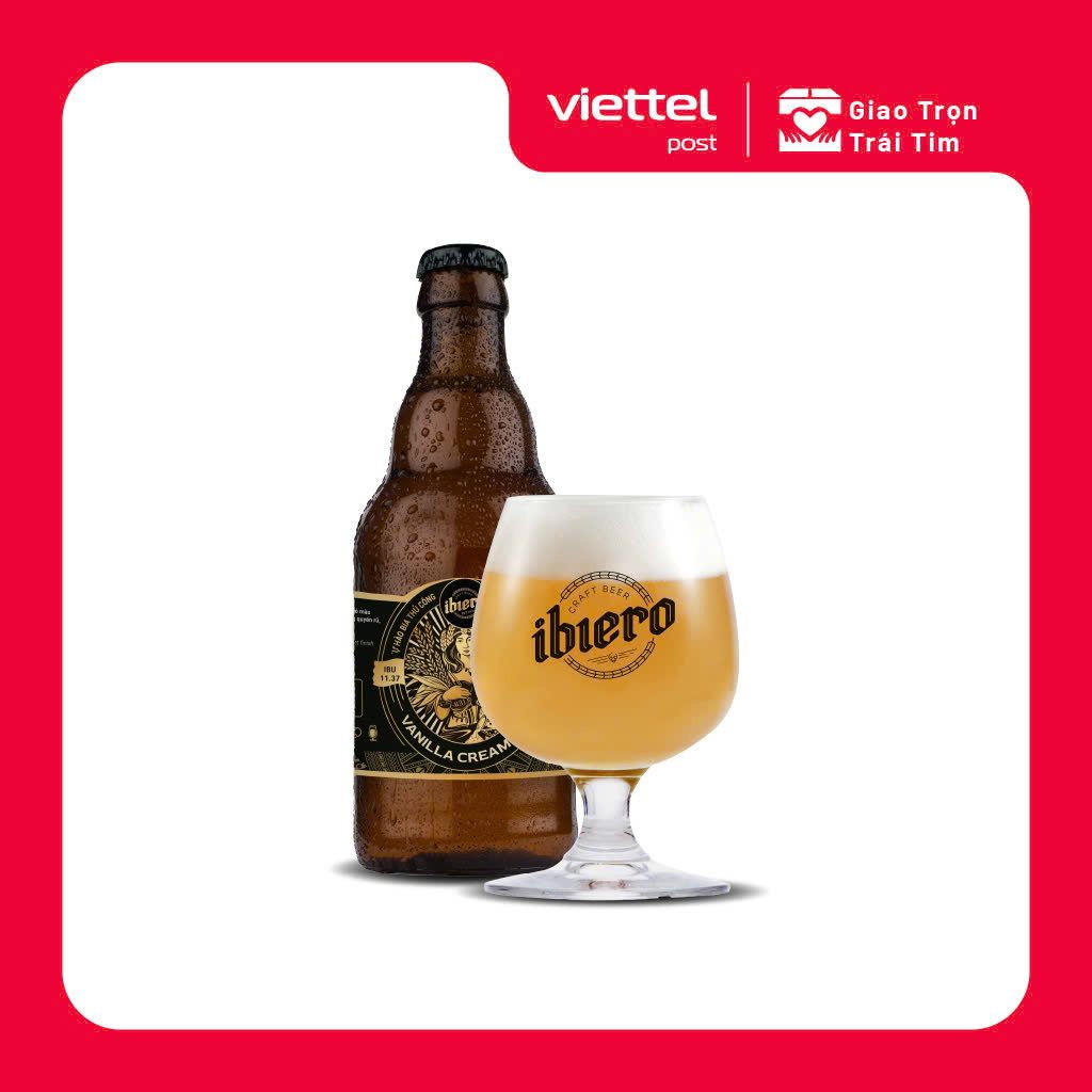 VANILLA CREAM ALE - BIA THỦ CÔNG THÙNG 12 CHAI