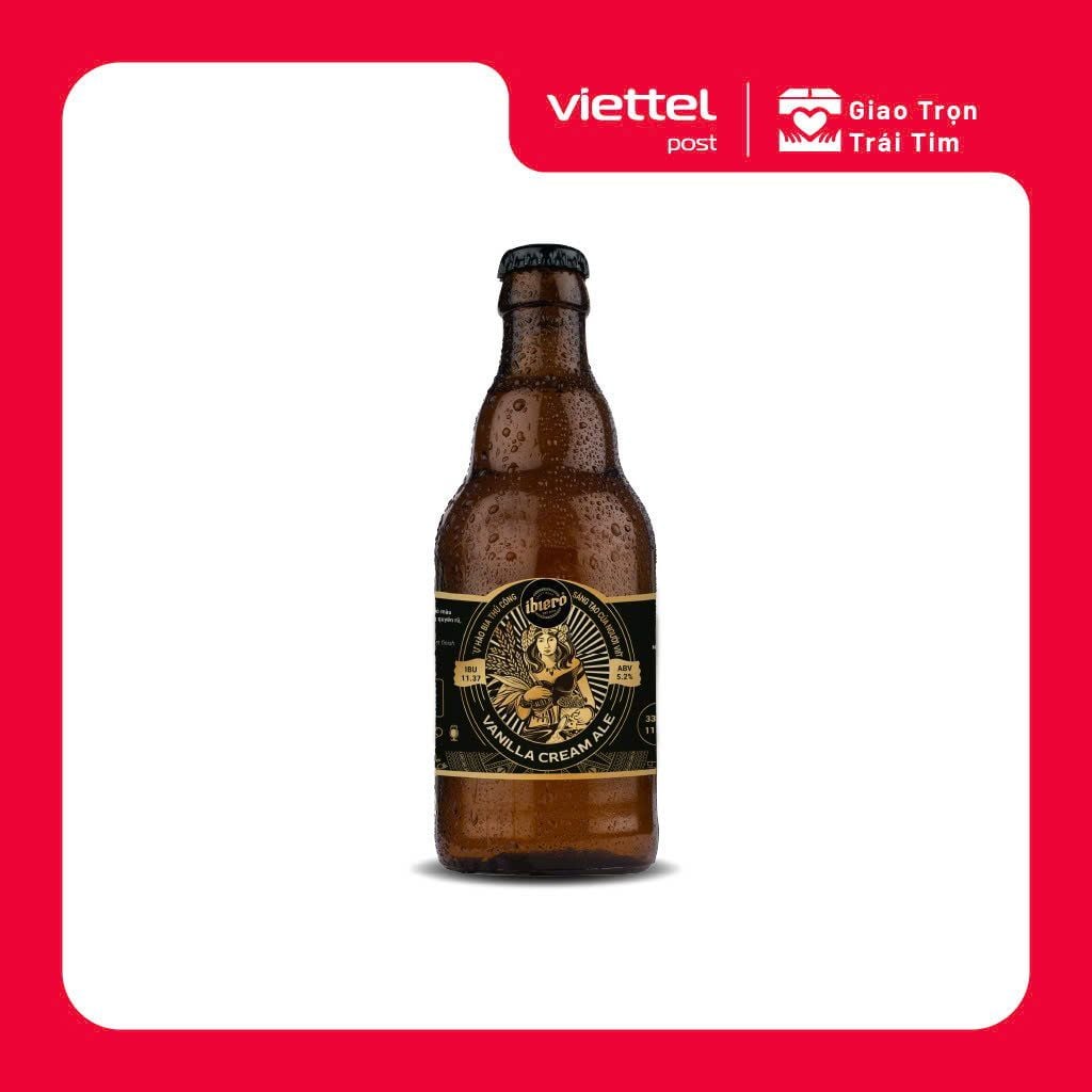 VANILLA CREAM ALE - BIA THỦ CÔNG THÙNG 12 CHAI