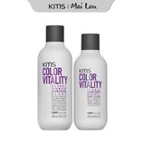  Bộ Gội Xả Tím Dành Cho Tóc Tẩy KMS ColorVitality Blonde 
