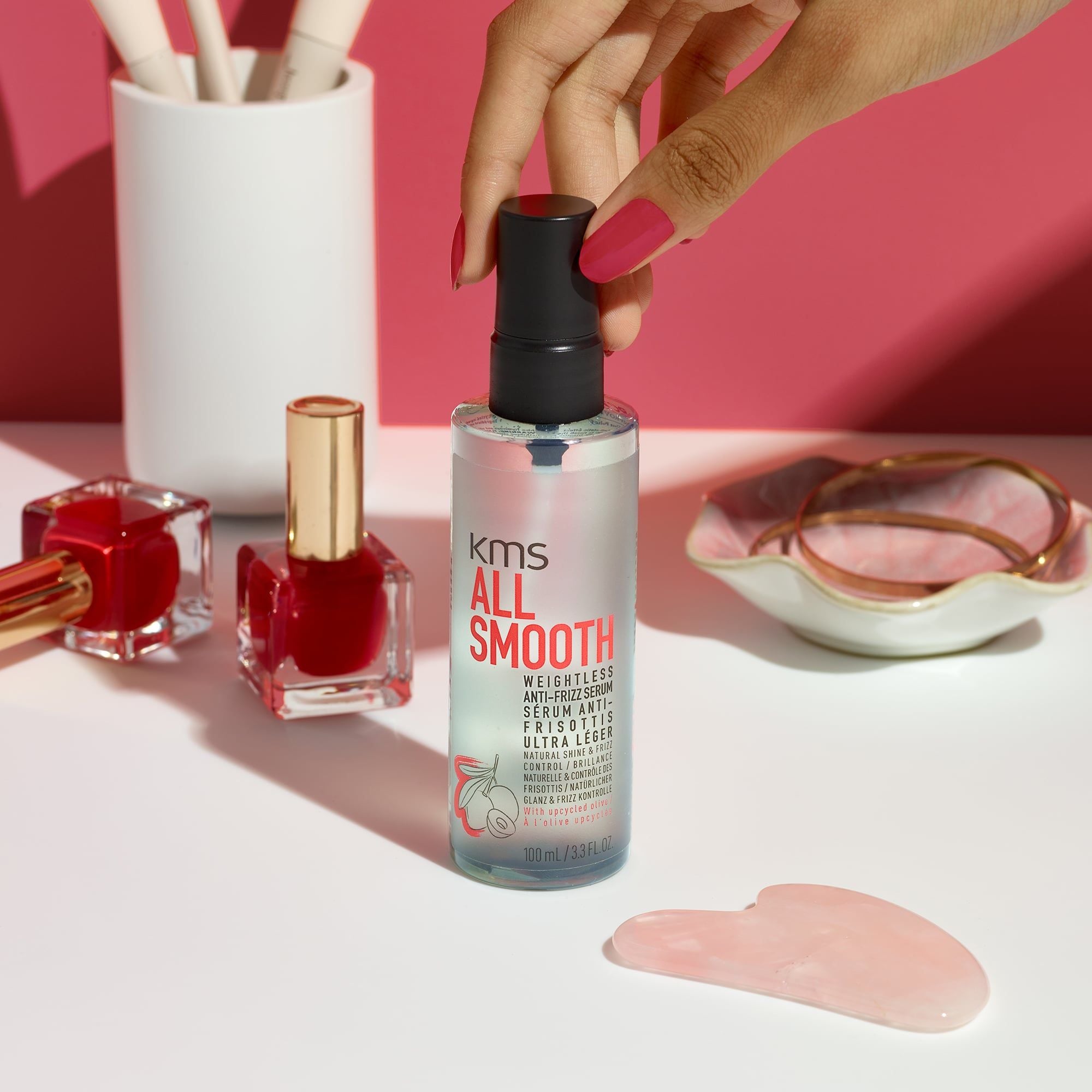Serum Dưỡng Tóc Mềm Mượt KMS All Smooth 100ml