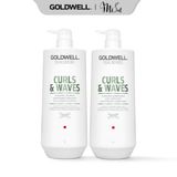  [Mai Lan]  Bộ Gội Xả Dưỡng Xoăn Goldwell Dualsenses Curls & Waves 