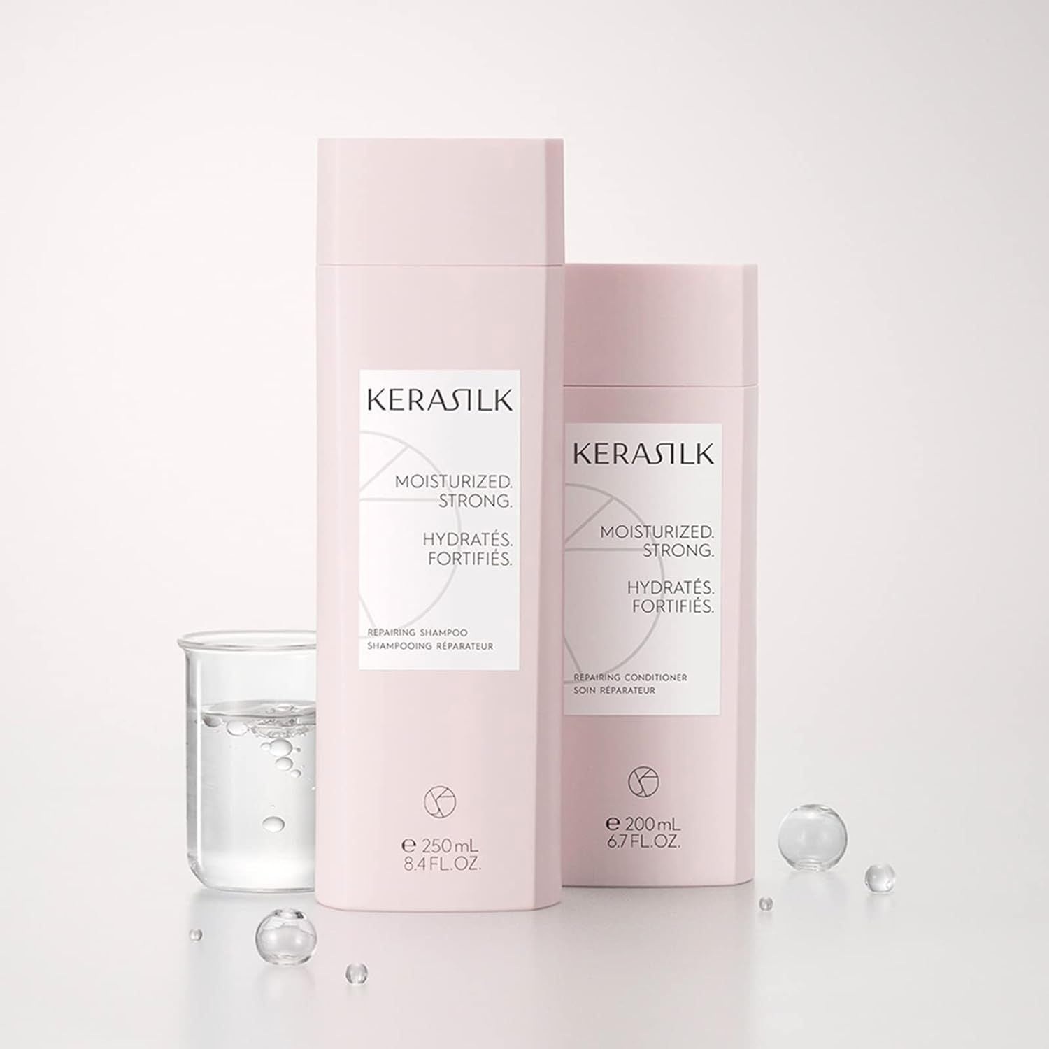 Bộ Gội Xả Siêu Phục Hồi Tóc Hư Tổn Kerasilk Repairing