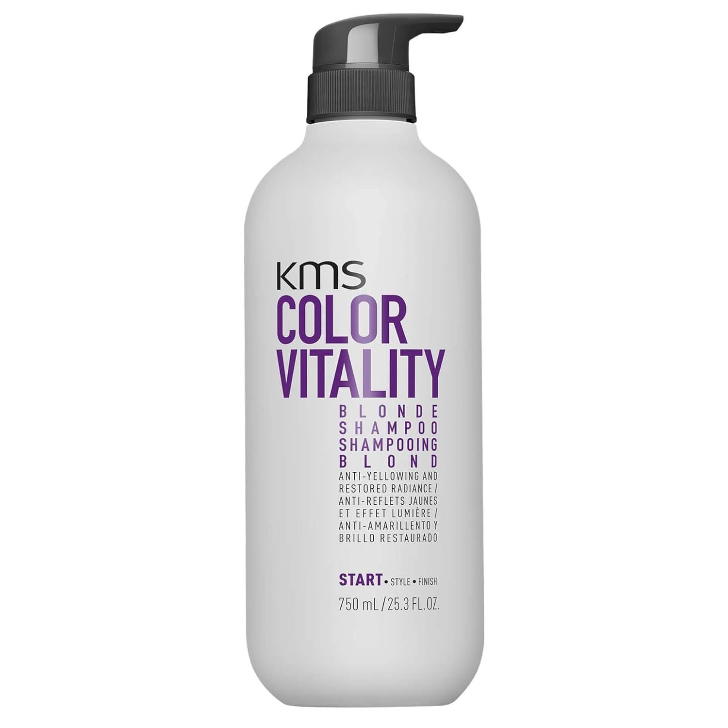Dầu Gội Tím Cho Tóc Tẩy KMS Colorvitality Blonde Shampoo