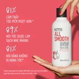  Dầu Gội Dưỡng Tóc Mềm Mượt KMS All Smooth 