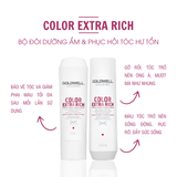  Bộ Gội Xả Dưỡng Màu Tóc Nhuộm Goldwell Color Extra Rich 