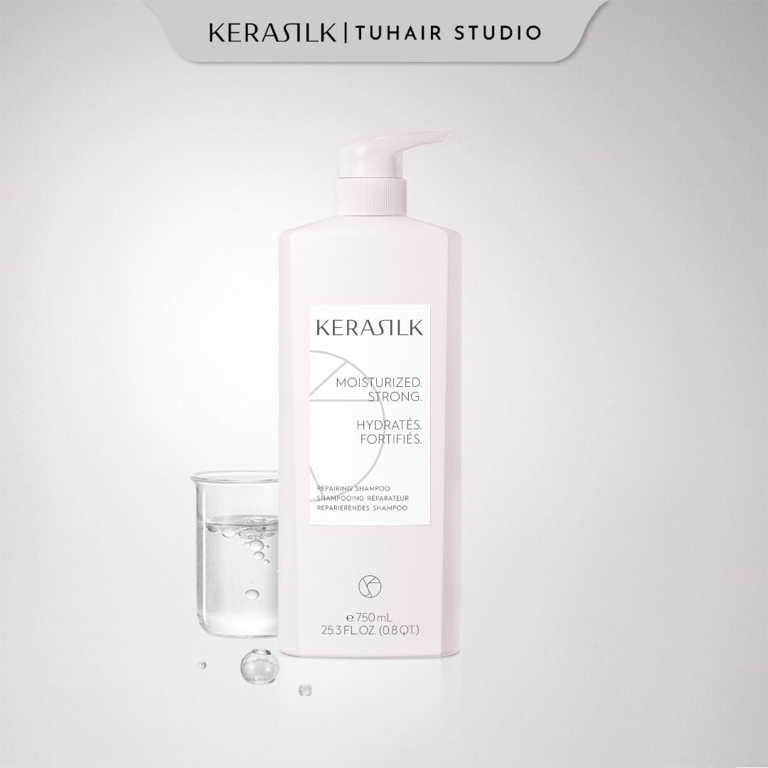 Dầu Gội Siêu Phục Hồi Tóc Hư Tổn Kerasilk Repairing Shampoo