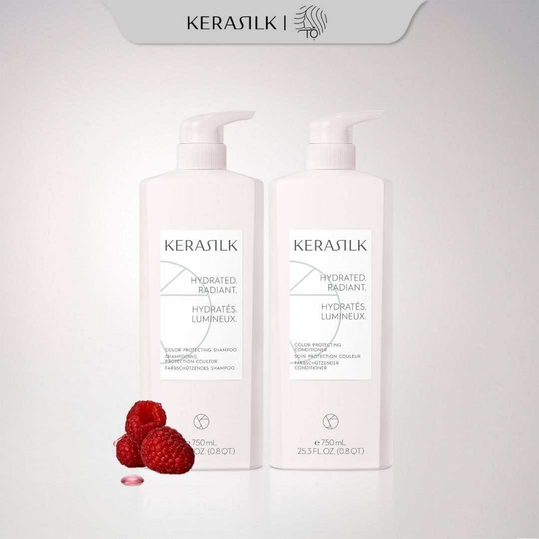  Bộ Gội Xả Giữ Màu Tóc Nhuộm Kerasilk Color Protecting 