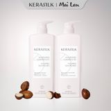  [Mai Lan]  Bộ Gội Xả Suôn Mượt Kiểm Soát Tóc Bông Xù Kerasilk Smoothing 