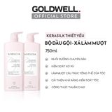  [Mai Lan]  Bộ Gội Xả Suôn Mượt Kiểm Soát Tóc Bông Xù Kerasilk Smoothing 
