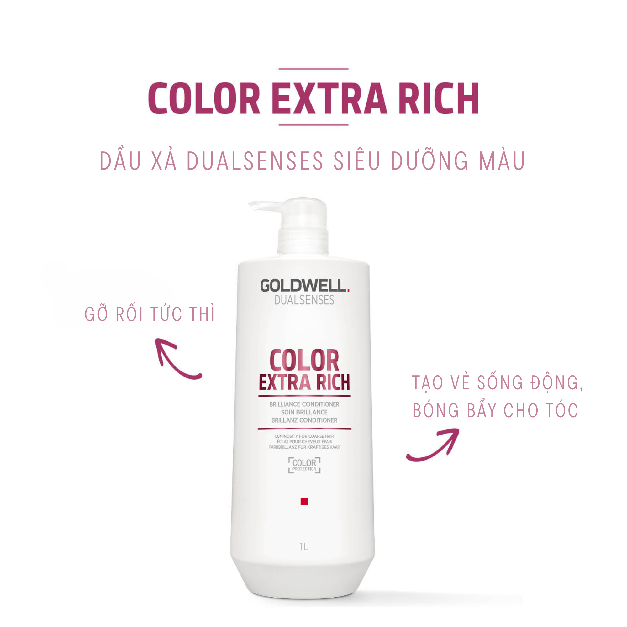  Dầu Xả Dưỡng Màu Tóc Nhuộm Goldwell Color Extra Rich 