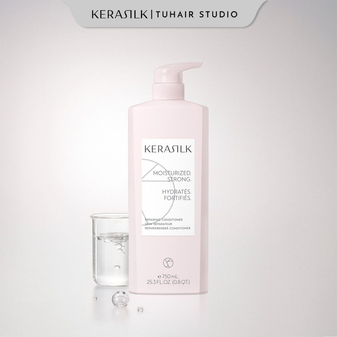 Dầu Xả Siêu Phục Hồi Tóc Hư Tổn Kerasilk Repairing Conditioner