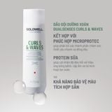  Bộ Gội Xả Dưỡng Xoăn Goldwell Curls & Waves 