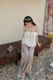  SET ÁO ÓNG THÊU QUẦN SUÔNG CARO - TH 