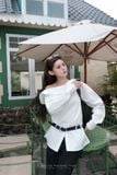  SET ÁO SƠ MI KIỂU QUẦN LOE - TH 