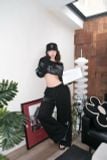  SET ÁO TAY DÀI CROP QUẦN SUÔNG - TH 