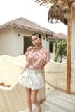  SET ÁO SỌC CHÂN VÁY BÍ - TH 