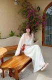  SET DÙ PHỐI MÀU CHÂN VÁY DÀI - TH 