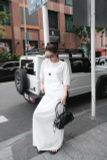  SET ÁO GIẤY CHÂN VÁY DÀI RÚT EO - TH 