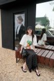  SET ÁO CÔ GÁI CHÂN VÁY CHẤM BI REN - TH 