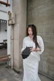  SET SƠ MI CHÂN VÁY XẺ ĐÙI - TH 