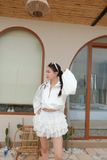  SET ÁO DÙ CHÂN VÁY REN TẦNG - TH 