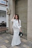  SET SƠ MI CHÂN VÁY XẺ ĐÙI - TH 