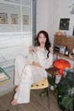 SET ÁO TAY DÀI CROP QUẦN SUÔNG - TH 