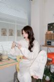  SET ÁO TAY DÀI CROP QUẦN SUÔNG - TH 