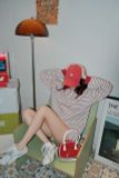  SET CỔ BẺ PHỐI MÀU SỌC QUẦN SHORT - TH 