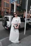  SET ÁO GIẤY CHÂN VÁY DÀI RÚT EO - TH 