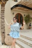  SET ÁO SỌC CHÂN VÁY BÍ - TH 