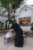  SET ÁO GIẤY CHÂN VÁY DÀI RÚT EO - TH 