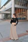  SET ÁO THUN TAY DÀI VÁY BI - TH 