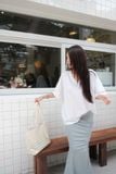  SET ÁO TAY NGẮN CHÂN VÁY ĐUÔI CÁ NHÚN - TH 