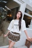  SET ÁO SỐ CHÂN VÁY XÒE BEO - TH 