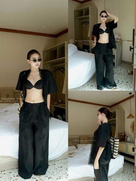  SET 3 MÓN PHỐI REN QUẦN SUÔNG BRA - TH 