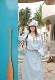  SET DÙ PHỐI MÀU CHÂN VÁY DÀI - TH 